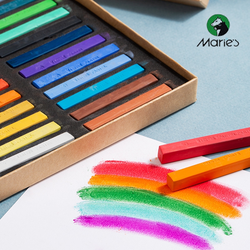 12/24/36/48 Color Maries Squar - огляд і ціна Chalk Pastel Set