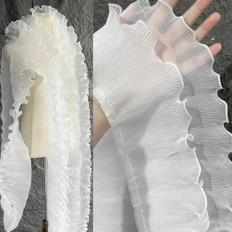 Mist Lace Fabric Pleated Textu - огляд і ціна Art Craft Upholstery