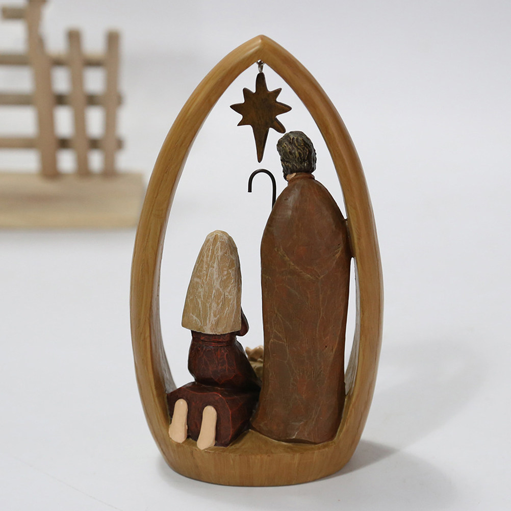1Pcs Nativity Scene Christian  - огляд і ціна Art Craft Restaurant