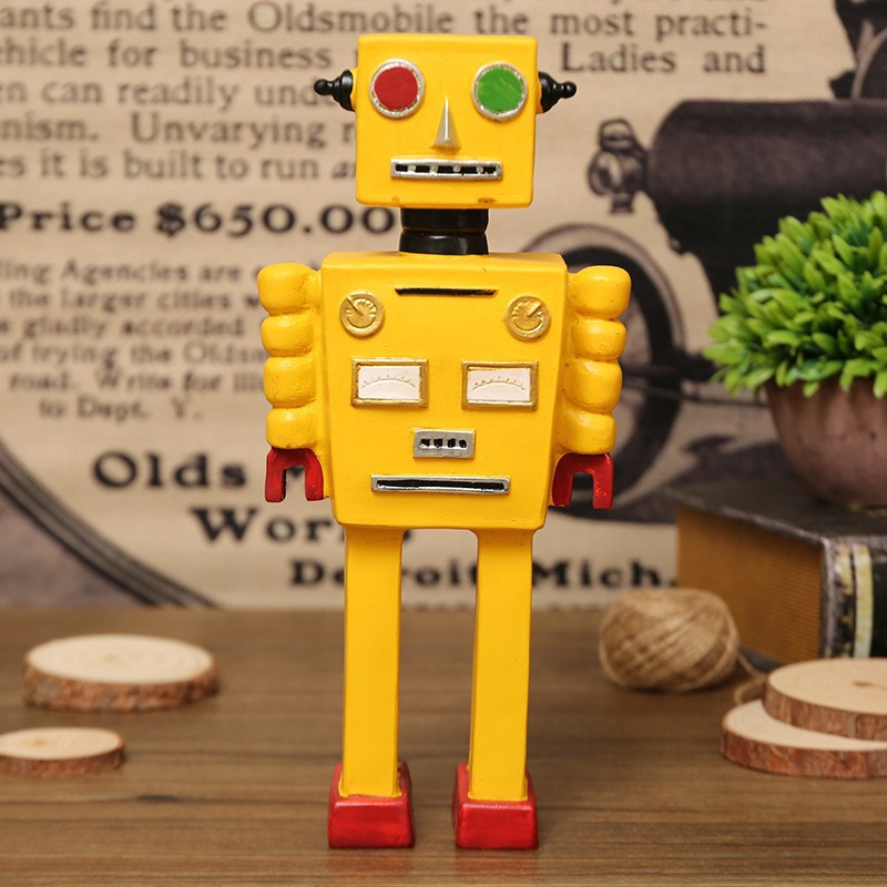 Cartoon Robot Statue Ornaments - огляд і ціна Art Craft Robot