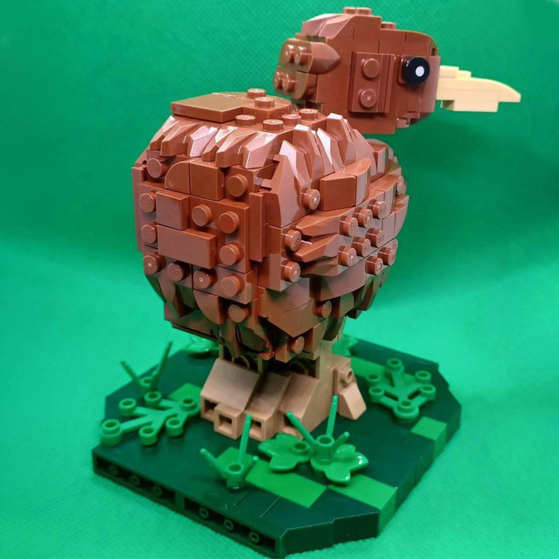 355pcs MOC Sculptures Kiwi Mod - огляд і ціна Art Craft Ideas For Christmas