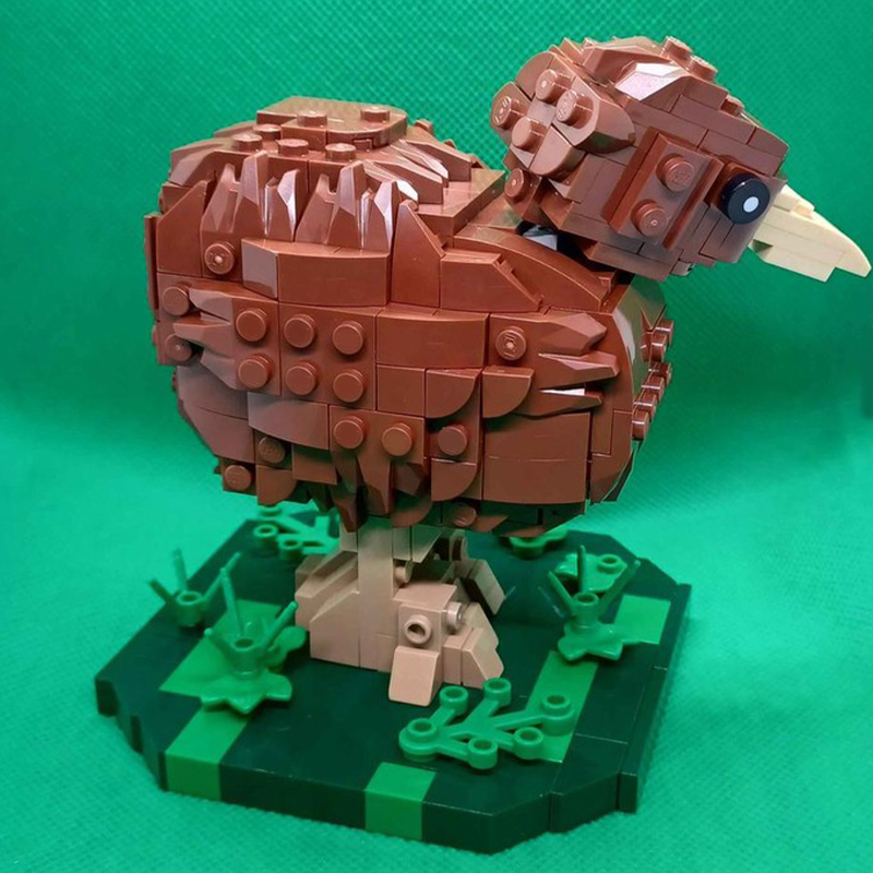 355pcs MOC Sculptures Kiwi Mod - огляд і ціна Art Craft Ideas For Christmas
