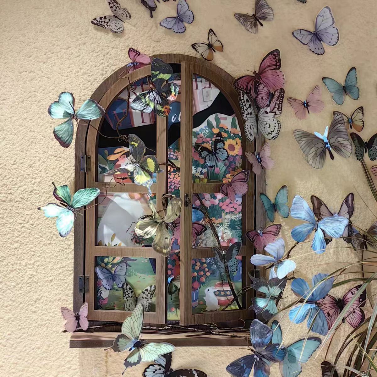 12pcs 3D Butterfly Wall Sticke - огляд і ціна Art Craft Birthday Party