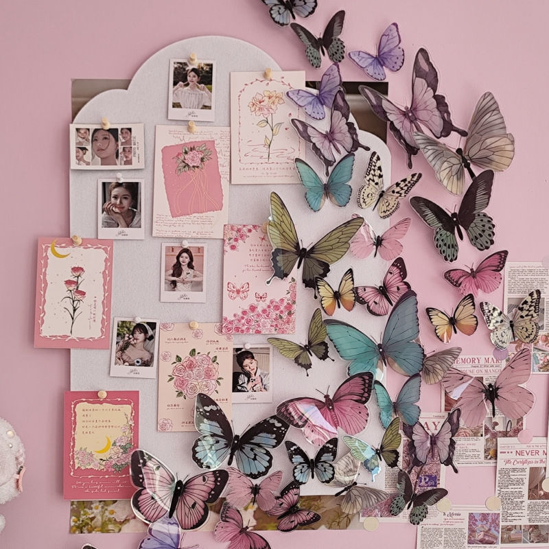 12pcs 3D Butterfly Wall Sticke - огляд і ціна Art Craft Birthday Party