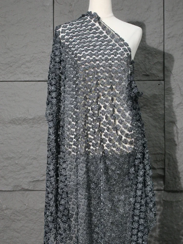 Mesh Fabric Black White Checke - огляд і ціна Art Craft Upholstery
