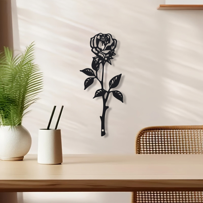 1pc Metal  Art Deco Rose Wall  - огляд і ціна Art Craft Door