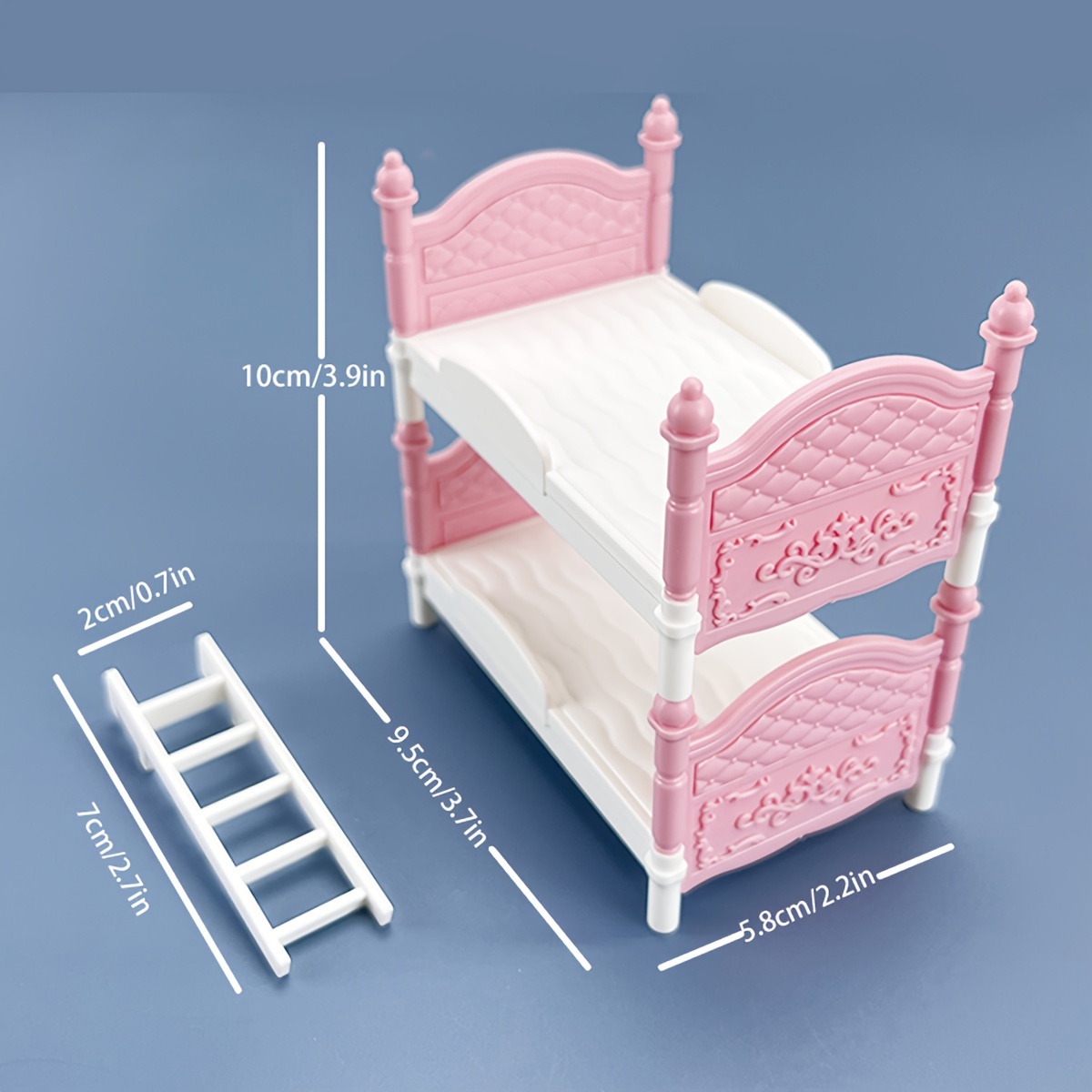 Miniature Dollhouse Double Bed - огляд і ціна Art Craft House
