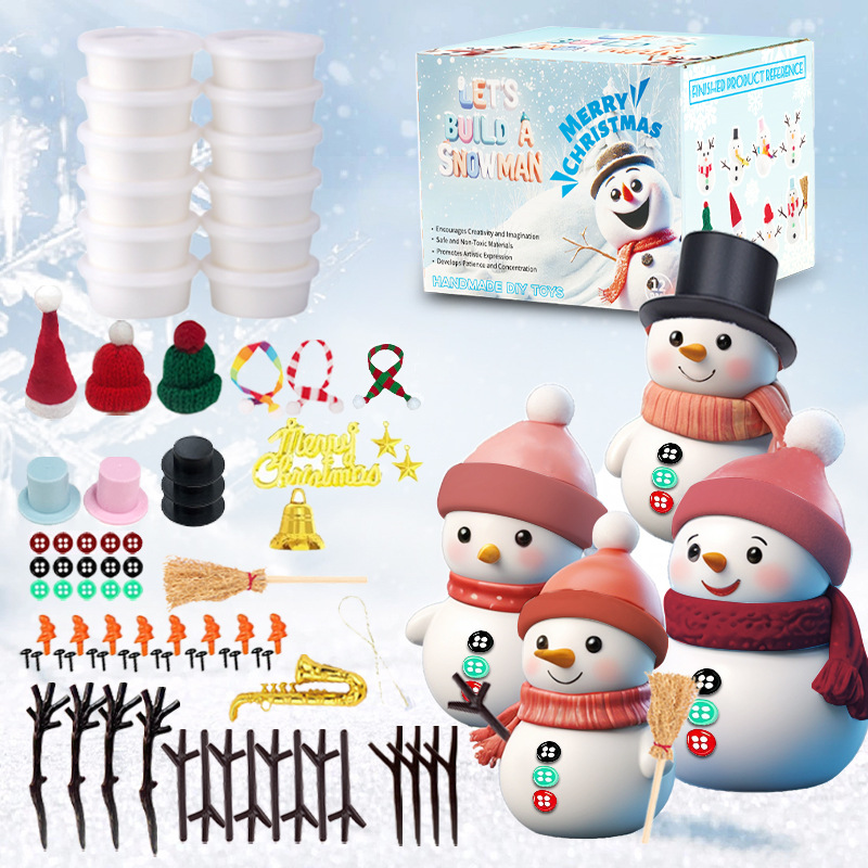 12 DIY Snowman set toys, Chris - огляд і ціна Art Craft Upholstery