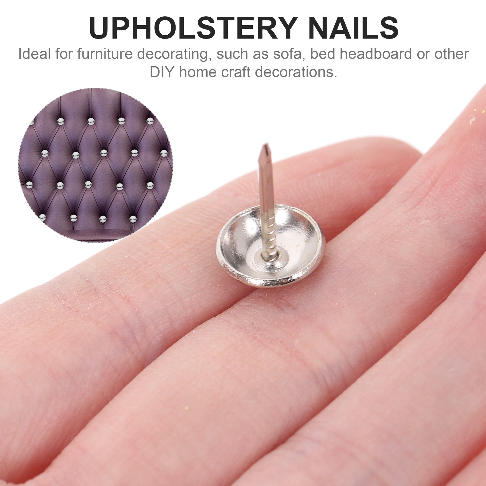 100Pcs Smooth Surface Upholste - огляд і ціна Art Craft Upholstery