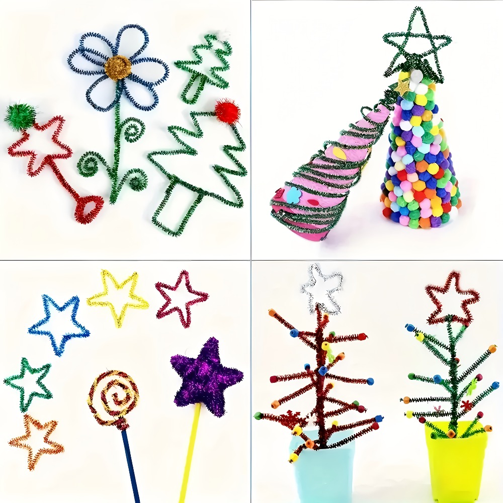 Sparkling Plush Pipe Cleaners  - огляд і ціна Art Craft House Making