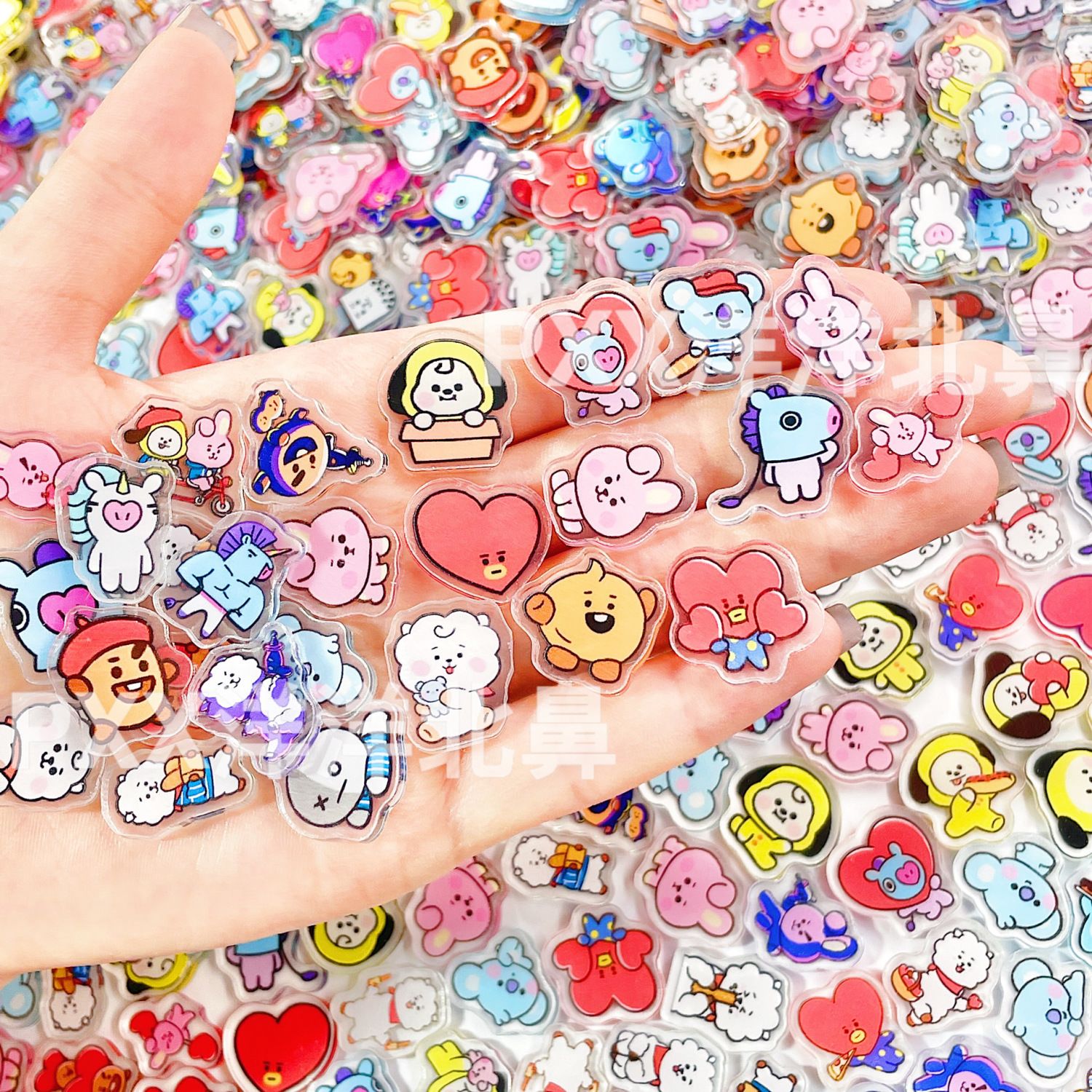 100pcs BT21 BTS single-layer 2 - огляд і ціна Art Craft Accessories