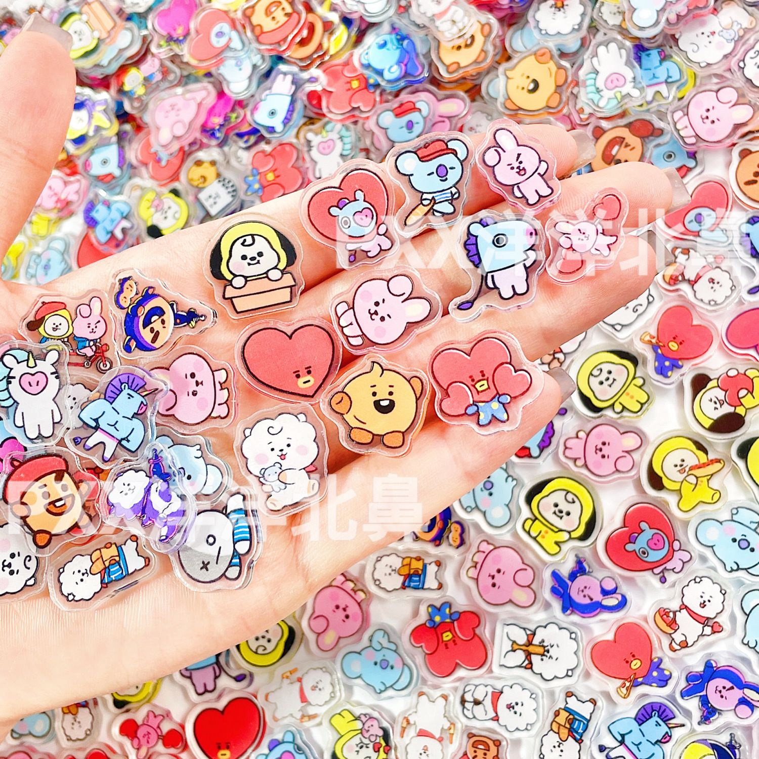 100pcs BT21 BTS single-layer 2 - огляд і ціна Art Craft Accessories