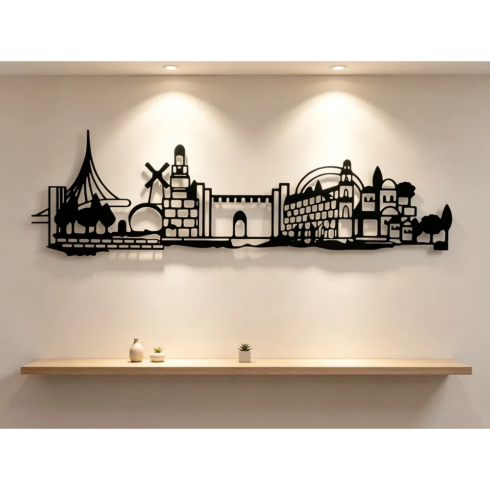 CIFBUY Iron Wall Art Jerusalem - огляд і ціна Art & Craft On Wild Animals For Preschoolers
