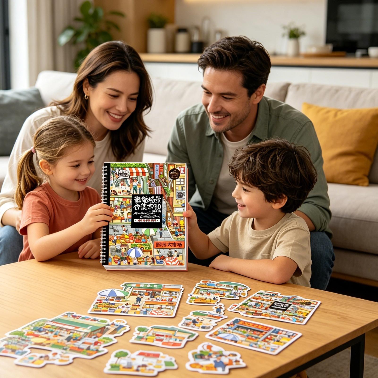 Scene Sticker Book 3D Visual E - огляд і ціна Art Craft Restaurant