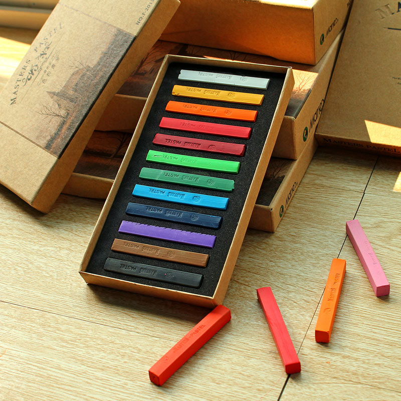 Crayons Soft Dry Pastel 12/24/ - огляд і ціна Chalk Pastel Set