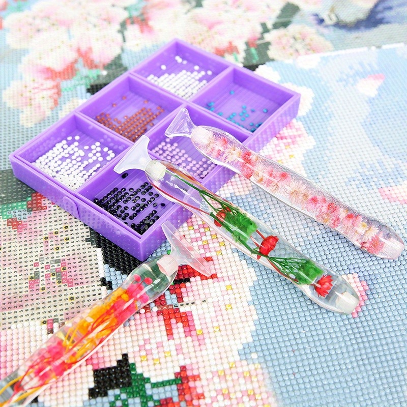 1set Flower Design Resin 5D Di - огляд і ціна Art Craft Accessories