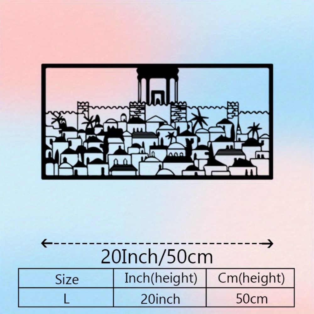 CIFBUY Metal Wall Art Jerusale - огляд і ціна Art & Craft On Wild Animals For Preschoolers